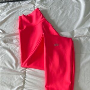 ALO Yoga Neon Pink Leggings